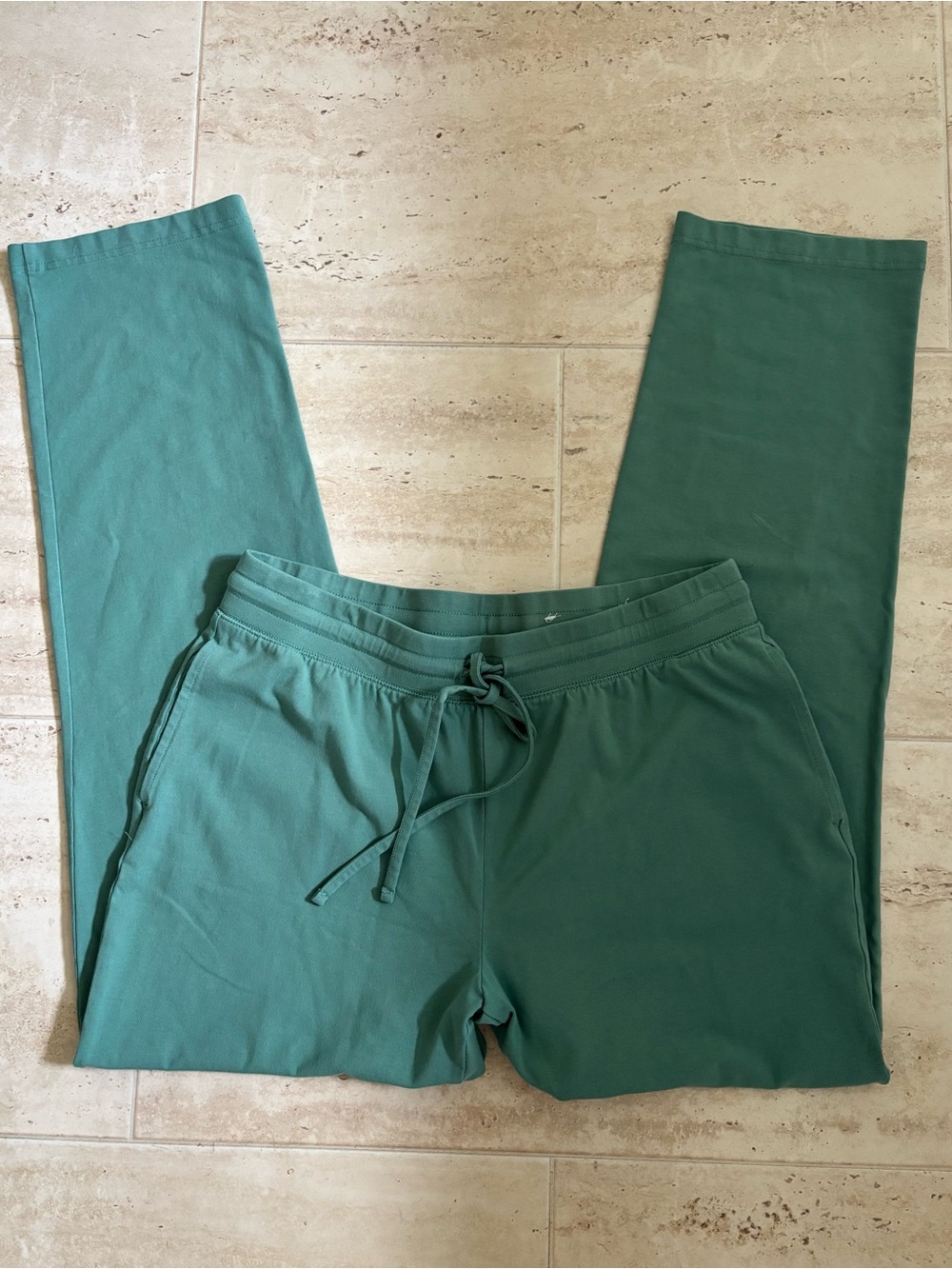 Style & Co Women's Green Drawstring Lounge Pants M